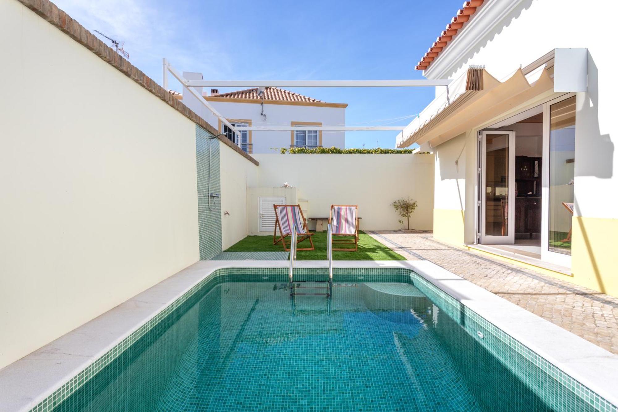 As Serenas Casa B Piscina Vila Nova de Cacela Esterno foto