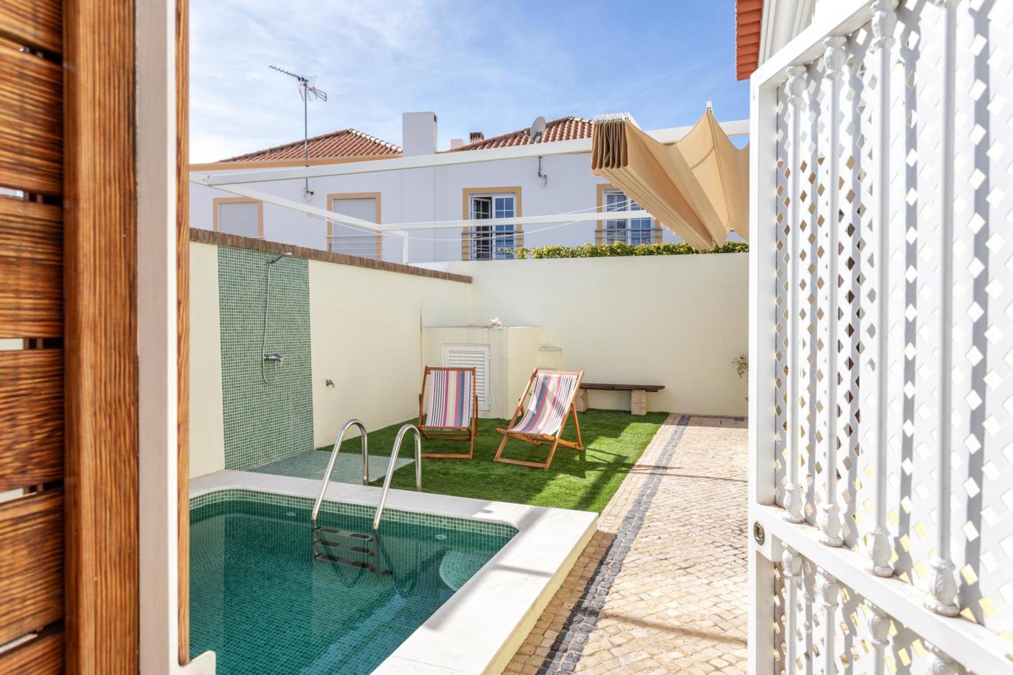 As Serenas Casa B Piscina Vila Nova de Cacela Esterno foto