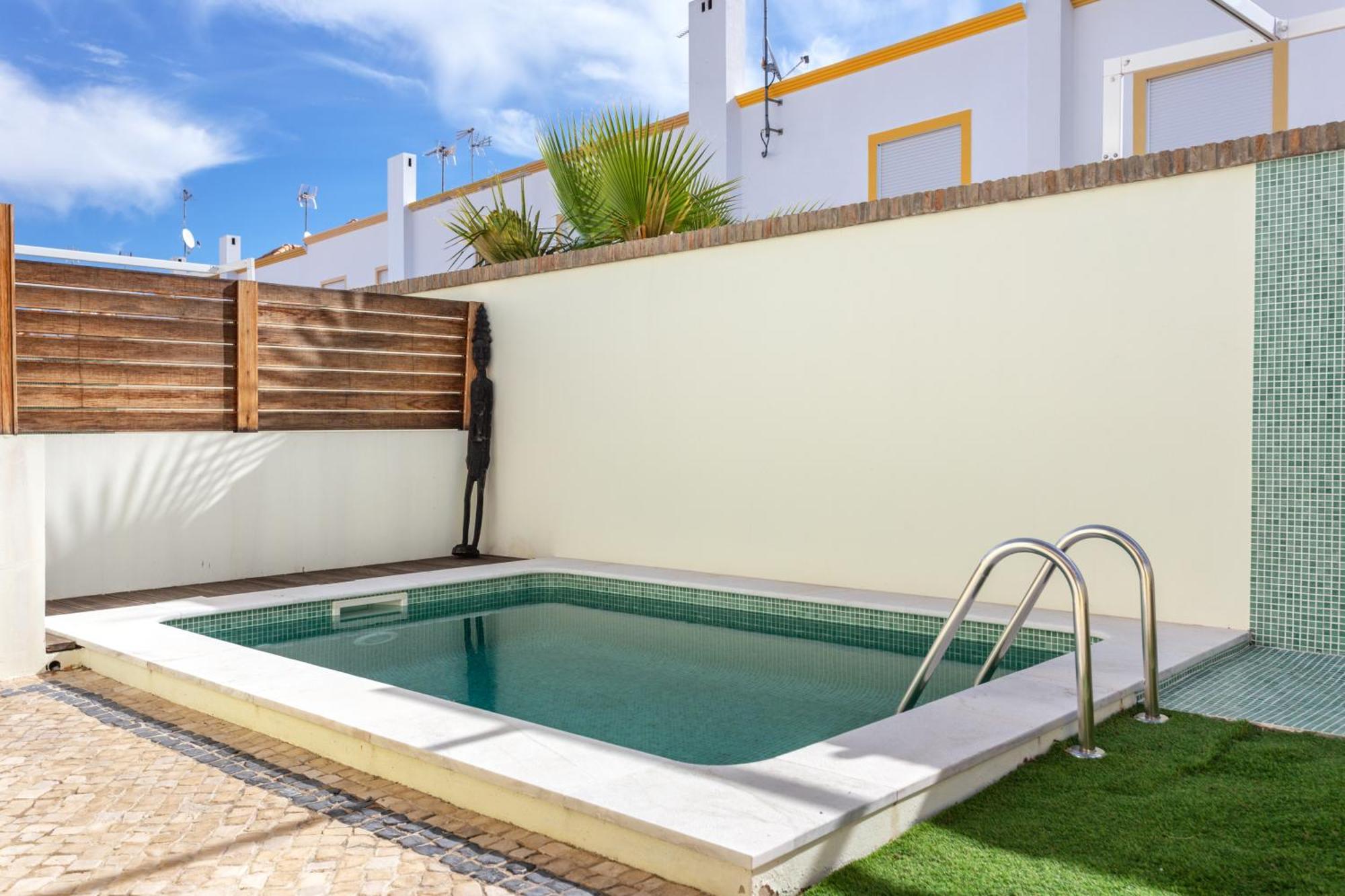 As Serenas Casa B Piscina Vila Nova de Cacela Esterno foto